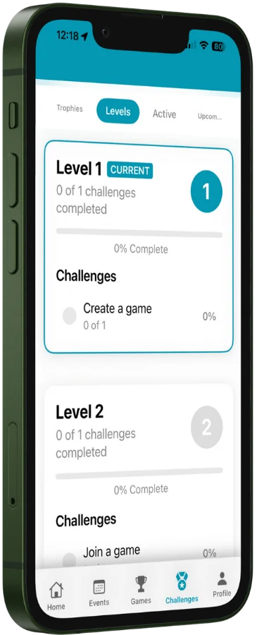Level based system screen